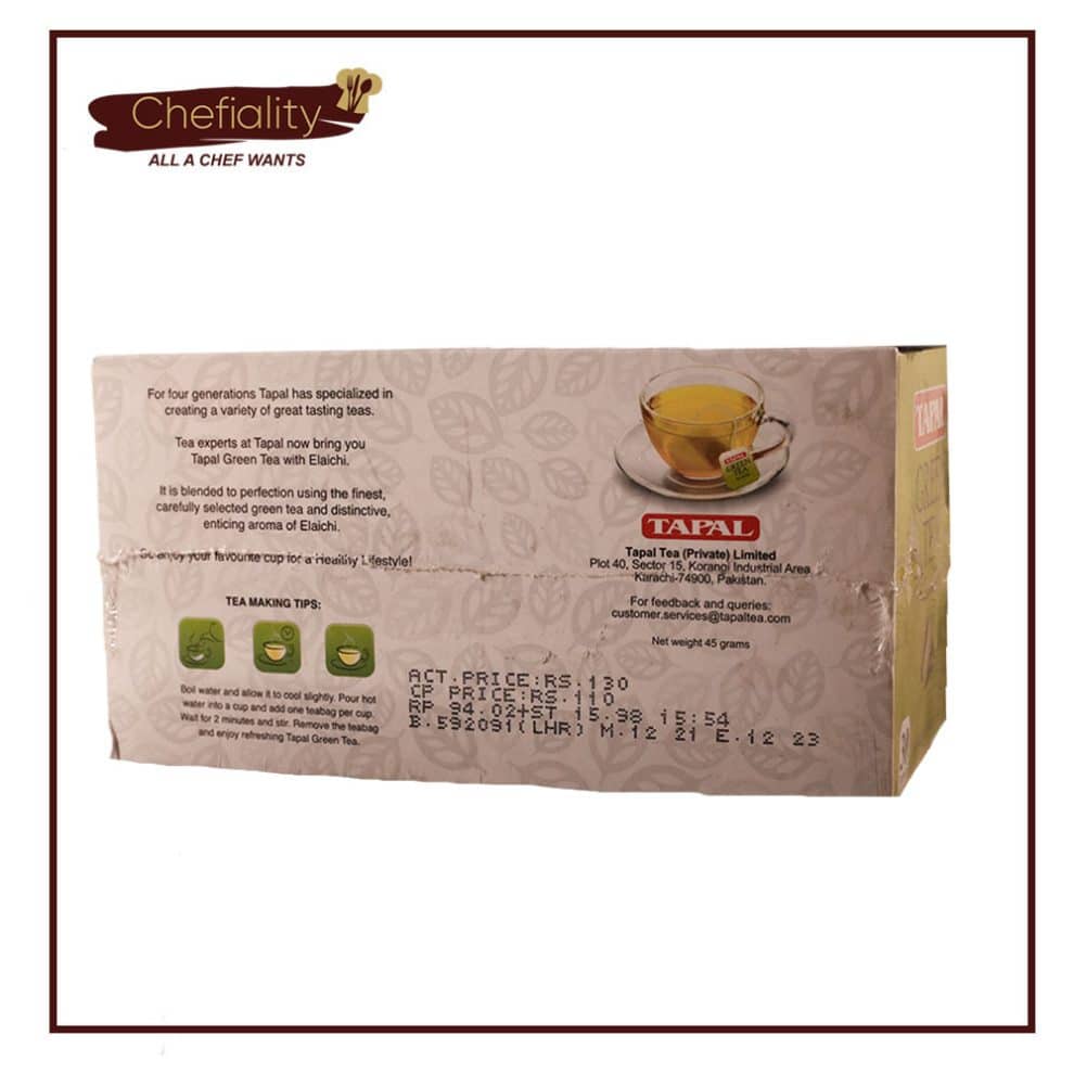 Tapal Elaichi Green Tea 30T Bags