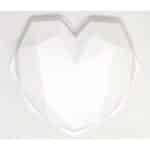 Geometrical Heart Mold Big | By Chefiality.pk