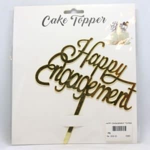 Happy Engagement Topper | By Chefiality.pk