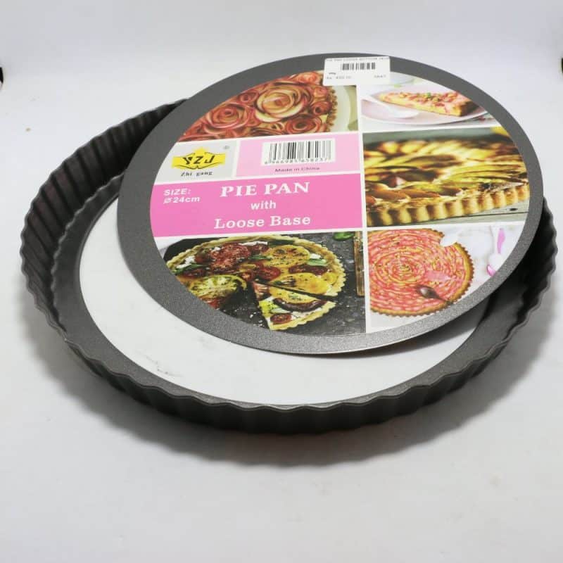 Pie Pan Loose Bottom 24cm | By Chefiality.pk