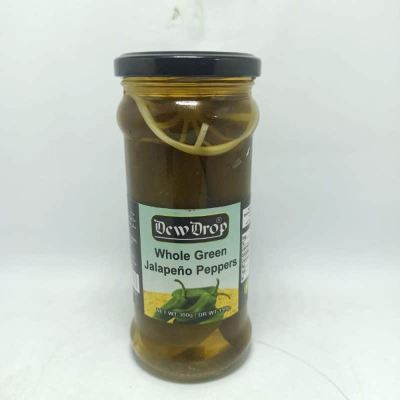 Dewdrop Jalapeno Whole Green 300gm | By Chefiality.pk