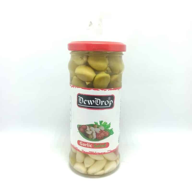 Dewdrop  Garlic Salad Pickled 420gm | By Chefiality.pk