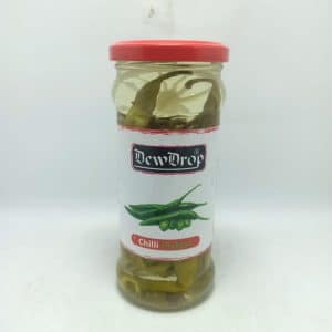 Dewdrop  Green Chilli Pickled 420gm | By Chefiality.pk