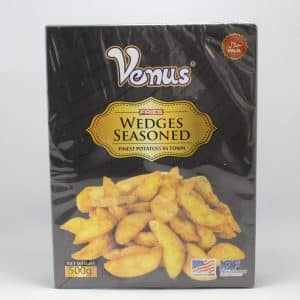 Venus Fries Wedges Seasoned 500gm | By Chefiality.pk