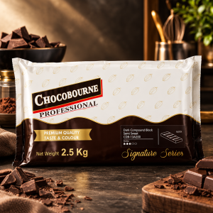 Chocobourne Dark Slab ( Semi Sweet ) 2.5Kg