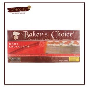 BAKER'S CHOICE CHOCOLATE DARK (500GM)
