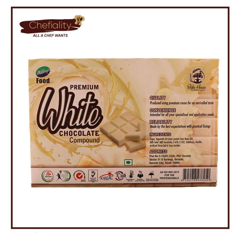 MILKYZ FOOD WHITE CHOCOLATE (1KG)