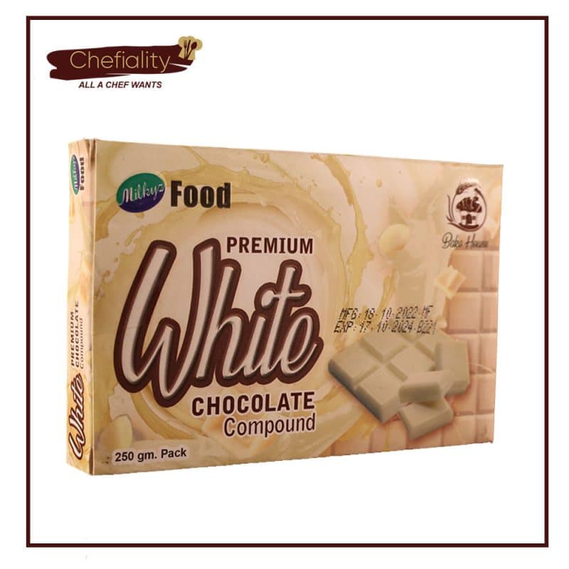 MILKYZ FOOD WHITE CHOCOLATE (250GM)