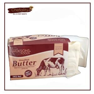 MUKSONS WHITE UNSALTED BUTTER (1KG)