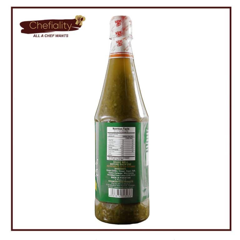Key Green Chilli Sauce 800gm By Chefiality.pk