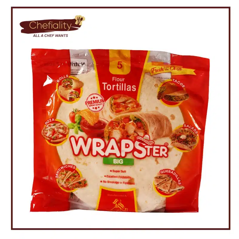 Wrapster Tortilla Big Wraps 5Pcs