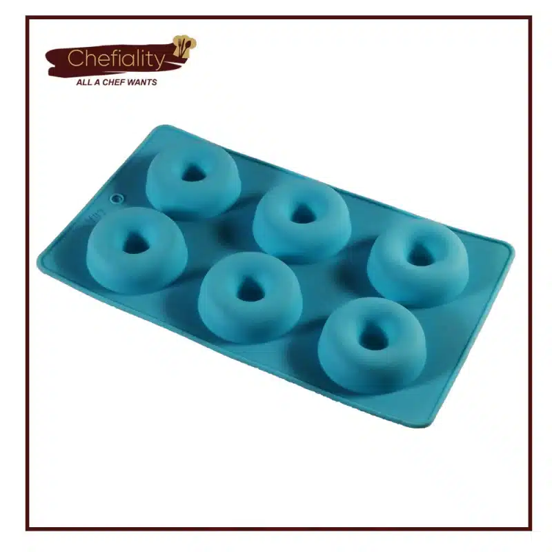 Silicone Donut Mold 6Pc