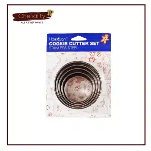 Ring Cookie SS Cutter 5Pc