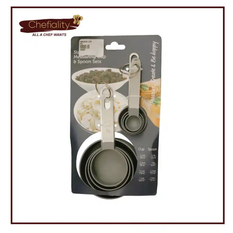 Measuring Cup Spoon Set 8 Pc's