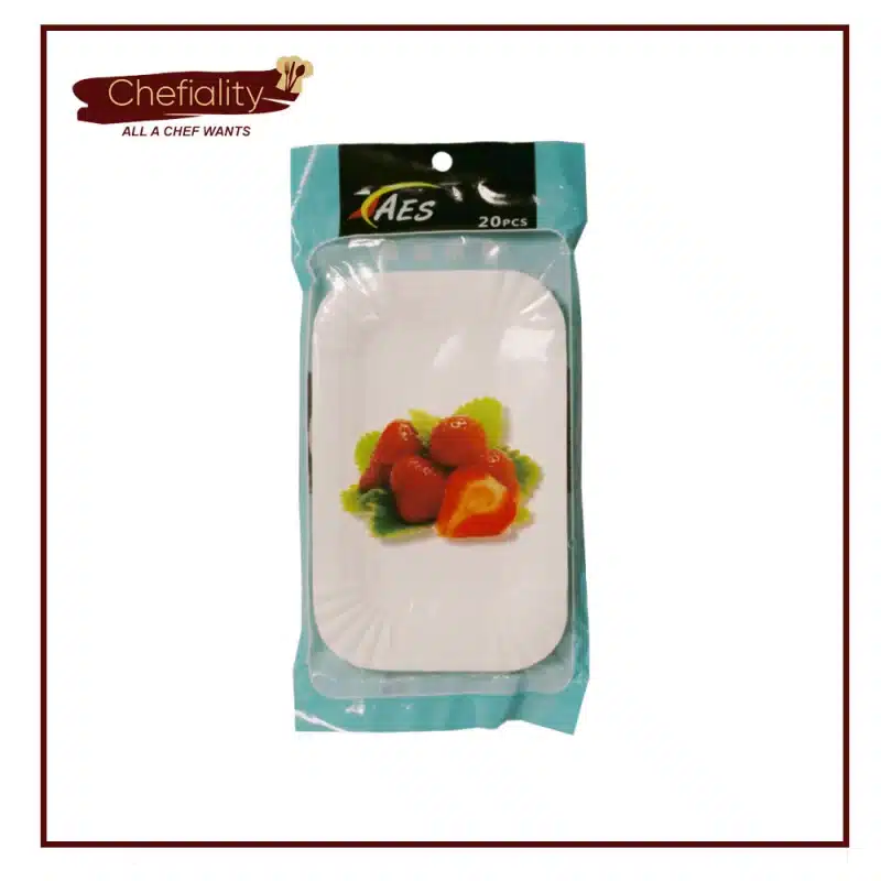 Disposable Paper Tray 20 Pc's