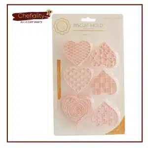 Cookie Cutter Heart 6 Pc's