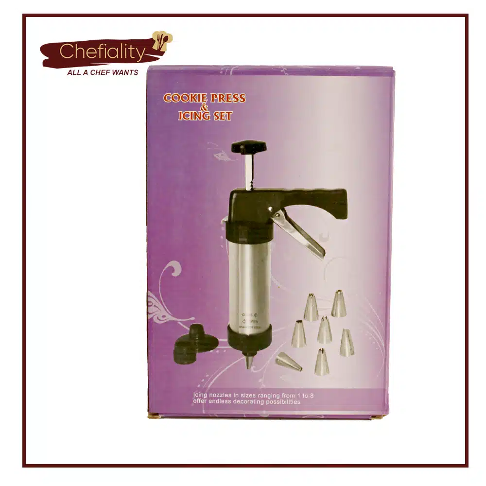 Fusion Cake Icing Cutter & Impression Set – Message Decorating Tool For Cupcakes