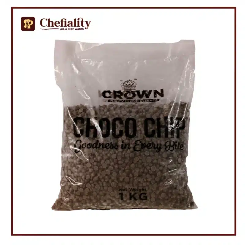 Crown Chocolate Chips Brown 1Kg