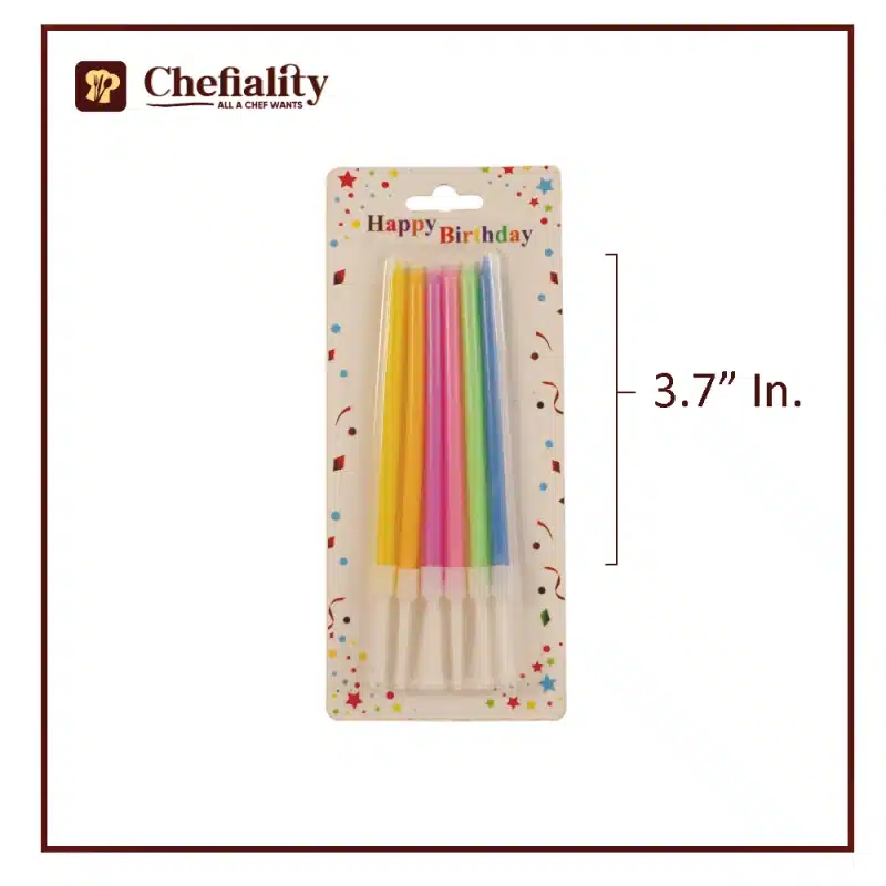 Candle Pencil 6 Pc's