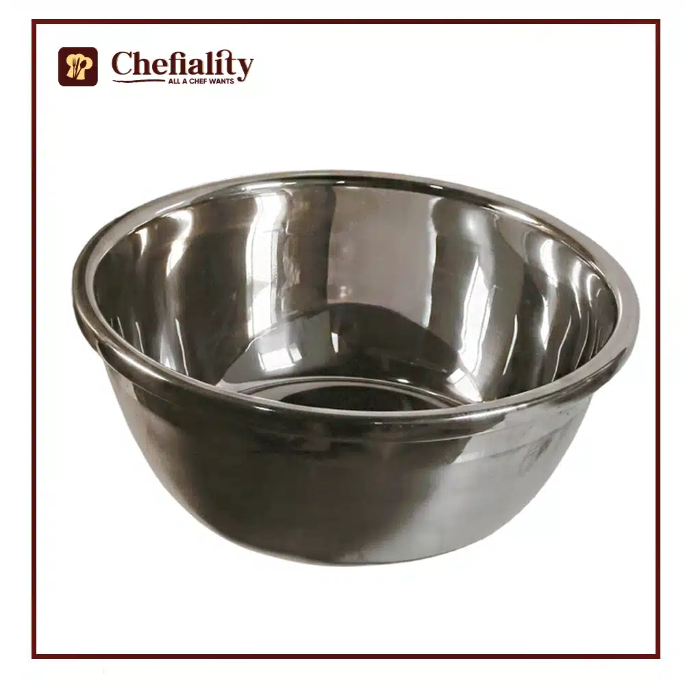 thumbnail image 2 of 2-Pack 30 Qt Stainless Steel Mixing Bowls – Commercial Grade Heavy Weight 2 of 4