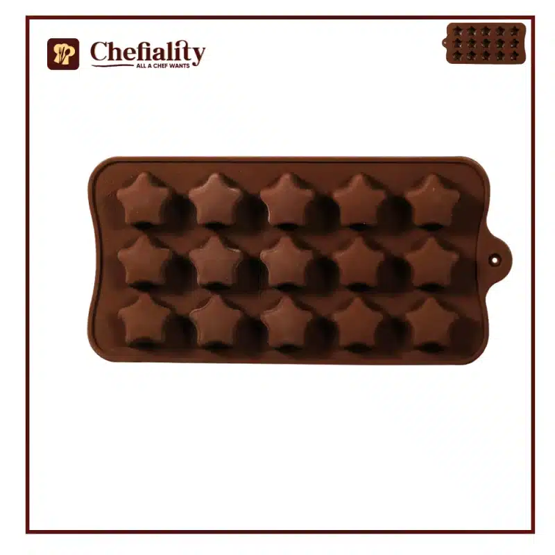 Silicon Chocolate Star Mold