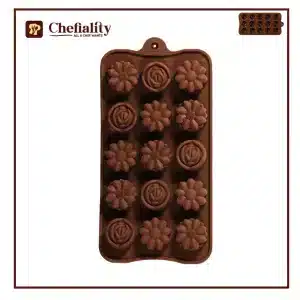 Silicon Chocolate Flower Mold