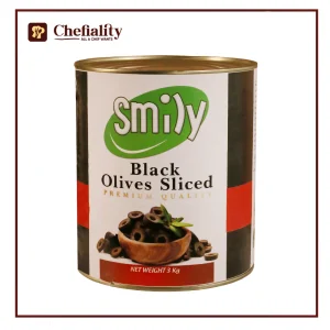 Smily Black Olives 3Kg