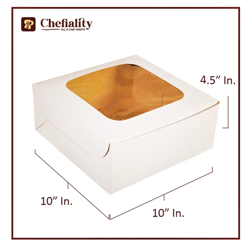 Cake Box Brown 10x10x4.5