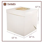 Cake Box Brown 12x12x12