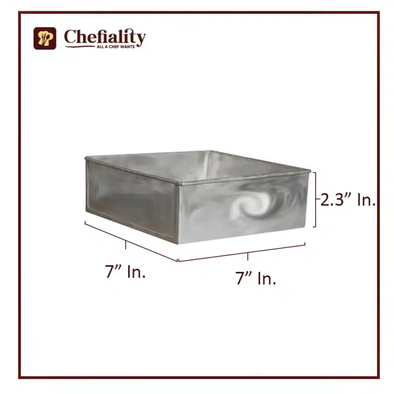 Cake Mold Square 7"