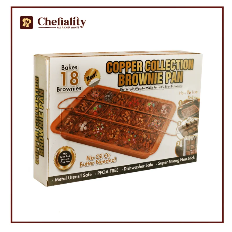 Brownie Tray Non Stick 18 Cavity