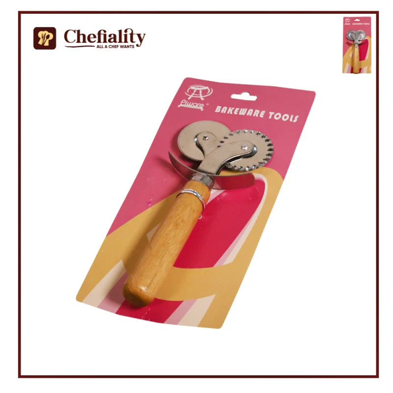 Dough Cutter Wooden Handle