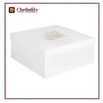 Cake Box White 16 x 16 x 7