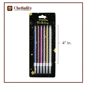 Candle Pencil 6 Pc's