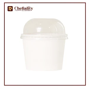 Paper Bowl 12 Oz White Lid