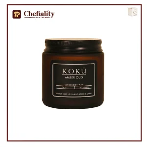 Kokü Candle Amber Oud 3.6 Oz