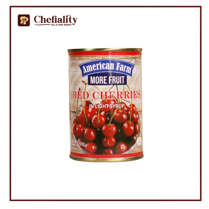 American Farm Red Cherry Topping & Filling 400g