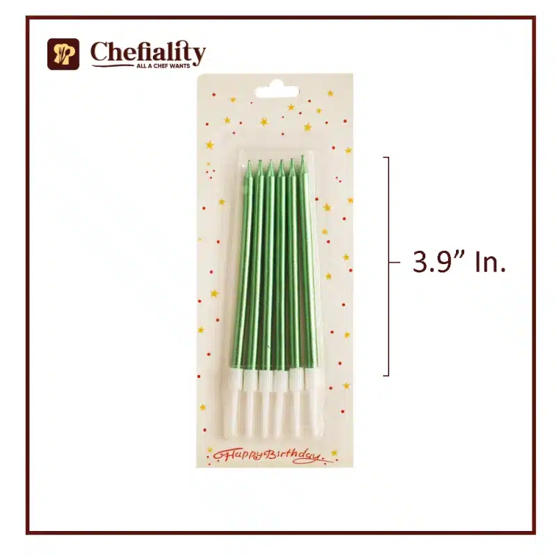 Candle Pencil 6 Pc's