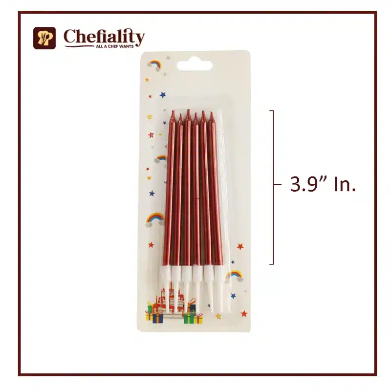 Candle Pencil 6 Pc's