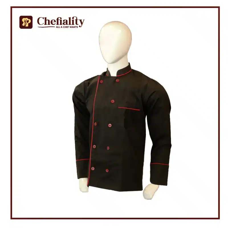 Chef Coat Black