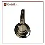 Measuring Cup Spoon Black 5 Pc's