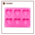 6 Cavity Heart Mold