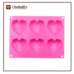 6 Cavity Heart Mold