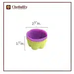 Silicone Cupcake 6 Pc