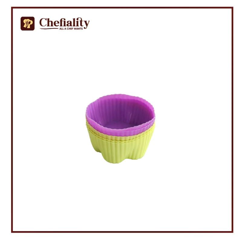 Silicone Cupcake 6 Pc