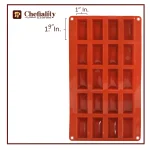 Silicone Choco Block Mold 20 Cavity