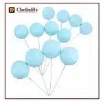 Faux Balls Blue 20 Pc's