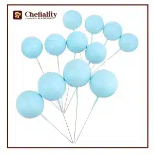 Faux Balls Blue 20 Pc's