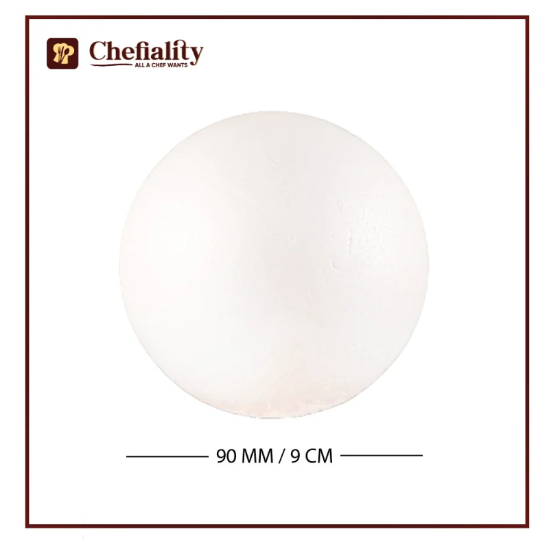 Styrofoam Ball 90mm 2 Pc's