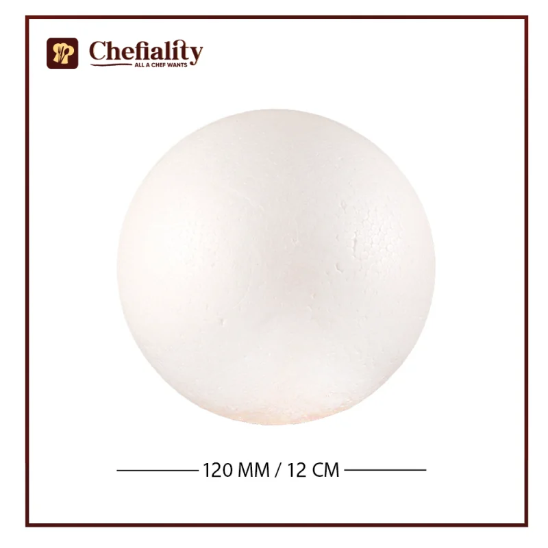 Styrofoam Ball 120mm 1 Pc